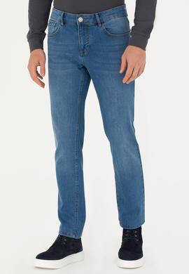 Erkek Açık Mavi Jean Pantolon - 50272866131