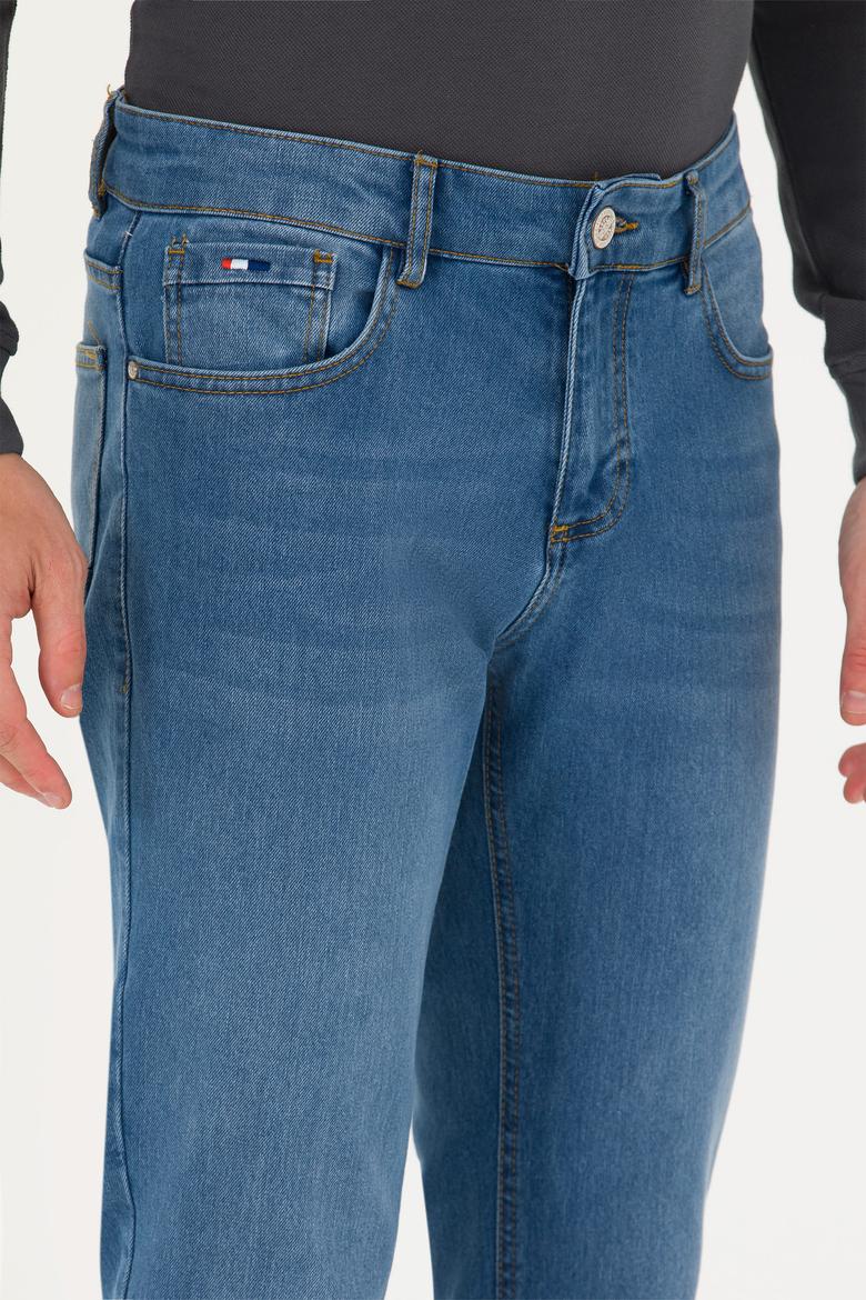 Erkek Açık Mavi Jean Pantolon - 50272866131