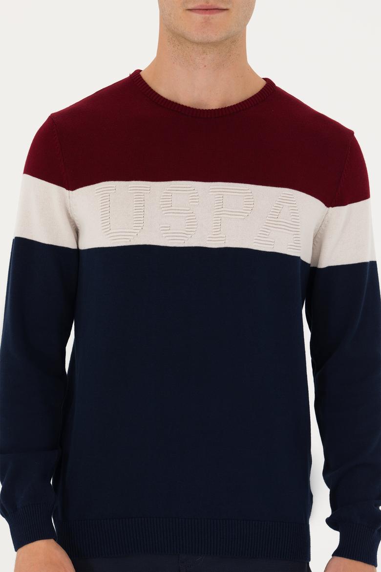 Erkek Bordo Kazak - 50272119037