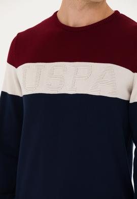 Erkek Bordo Kazak - 50272119037