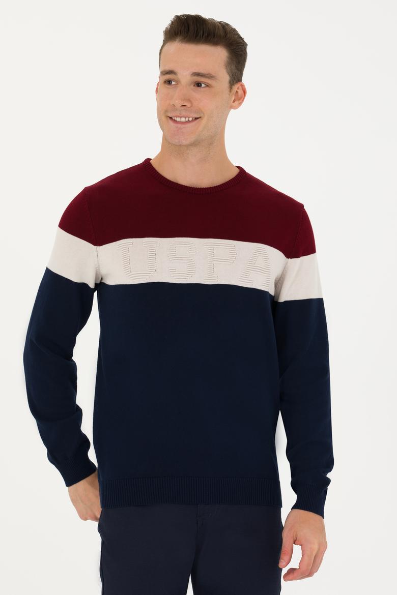 Erkek Bordo Kazak - 50272119037