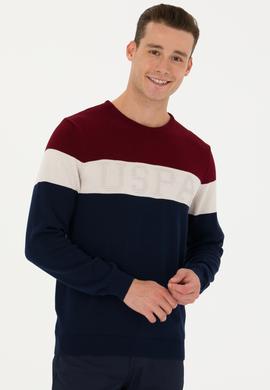 Erkek Bordo Kazak - 50272119037