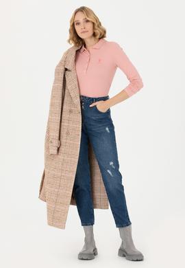 Kadın Koyu Mavi Jean Pantolon - 50272284005