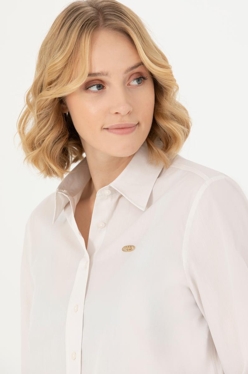 Kadın Taş Uzun Kollu Gömlek