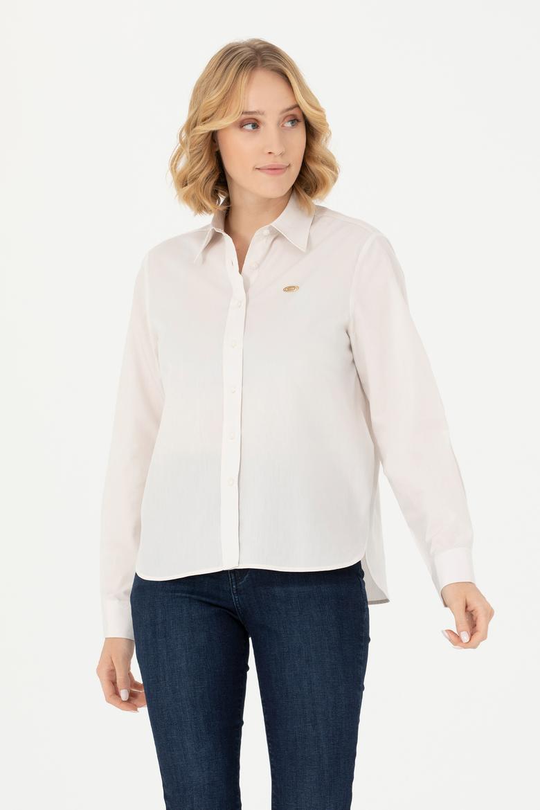 Kadın Taş Uzun Kollu Gömlek