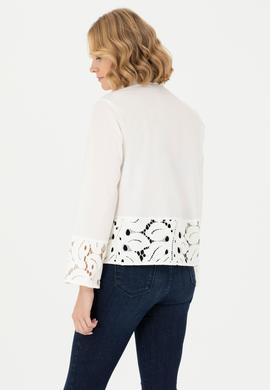 Kadın Ekru Uzun Kollu Gömlek - 50271509003