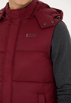 Erkek Bordo Yelek - 50269987046