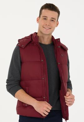 Erkek Bordo Yelek - 50269987046