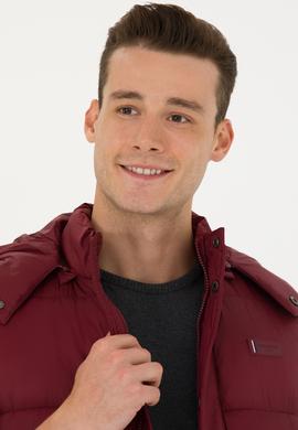 Erkek Bordo Yelek - 50269987046