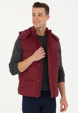 Erkek Bordo Yelek - 50269987046