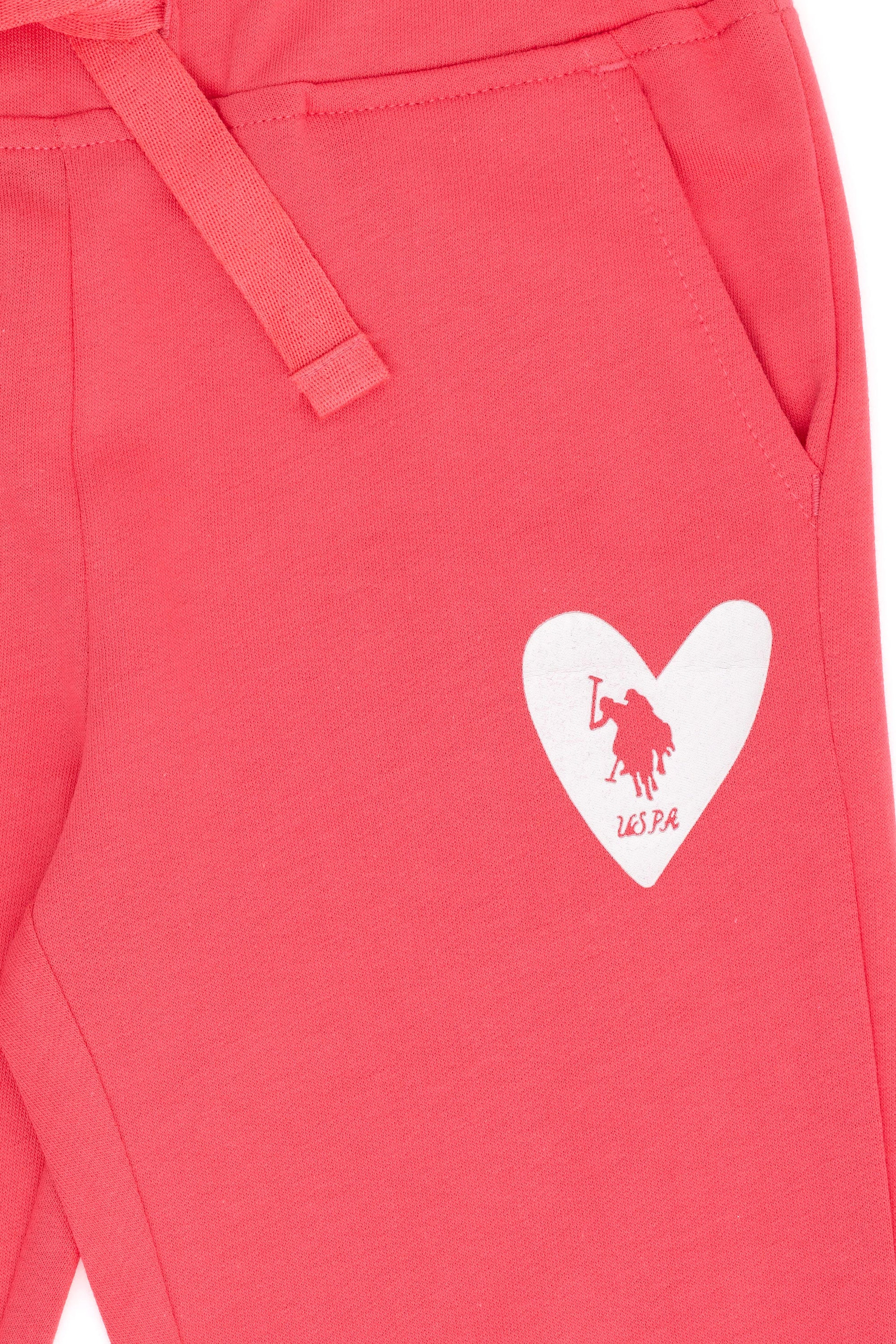 Kız Çocuk Pembe Eşofman Altı - Image 6
