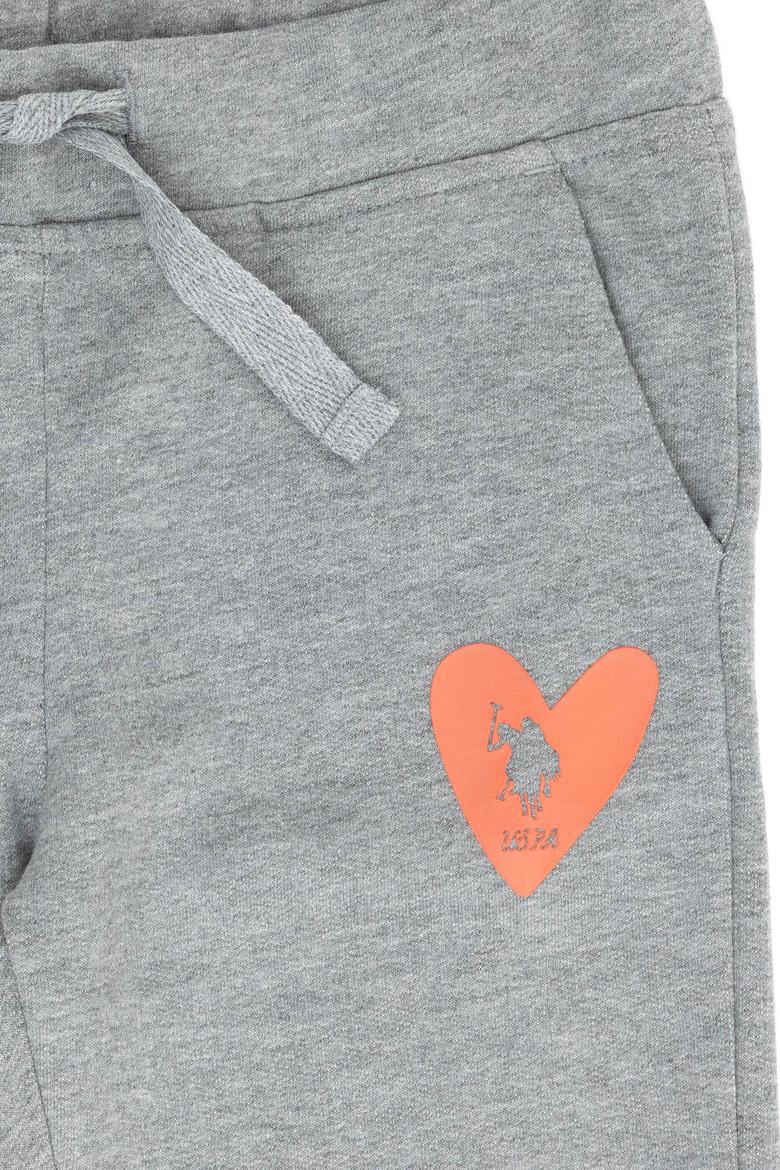 Kız Çocuk Gri Melanj Eşofman Altı - 50276869031