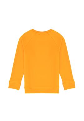 Erkek Çocuk Koyu Sarı Basic Bisiklet Yaka Sweatshirt - 50273756334