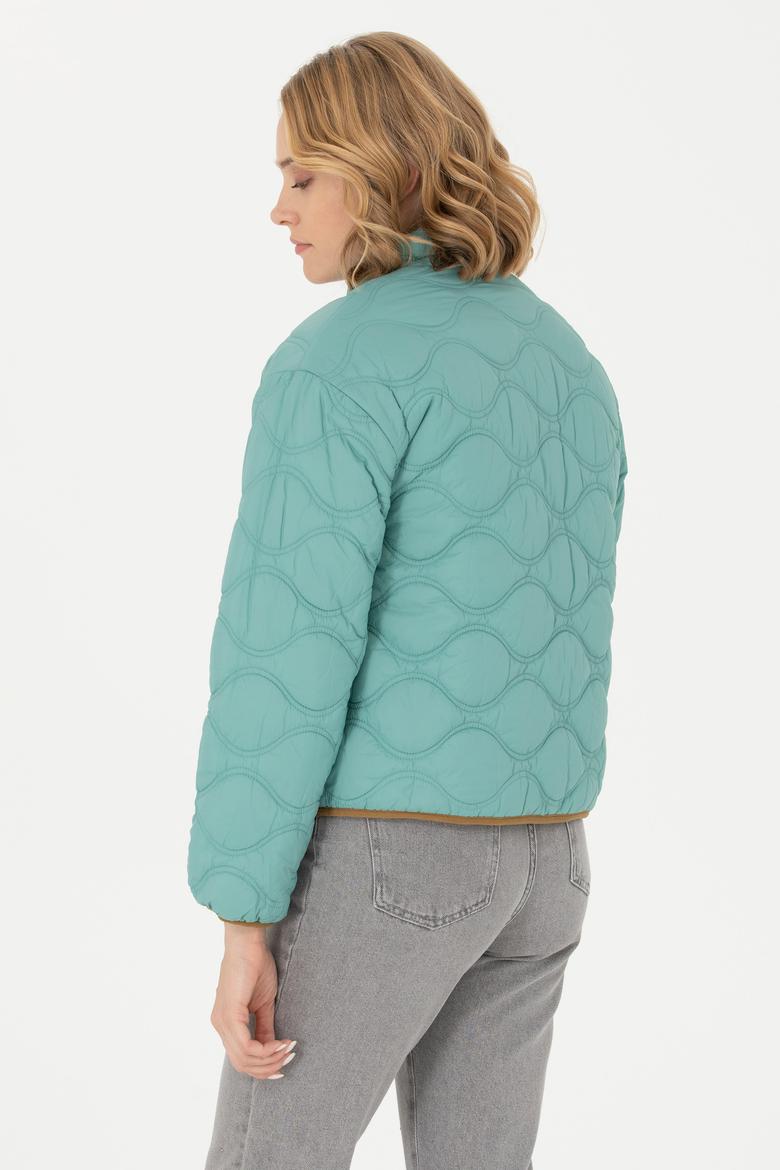 Kadın Açık Haki Mont - 50271842030