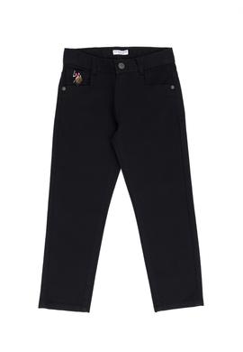 Erkek Çocuk Siyah Kanvas Pantolon - 50263986001