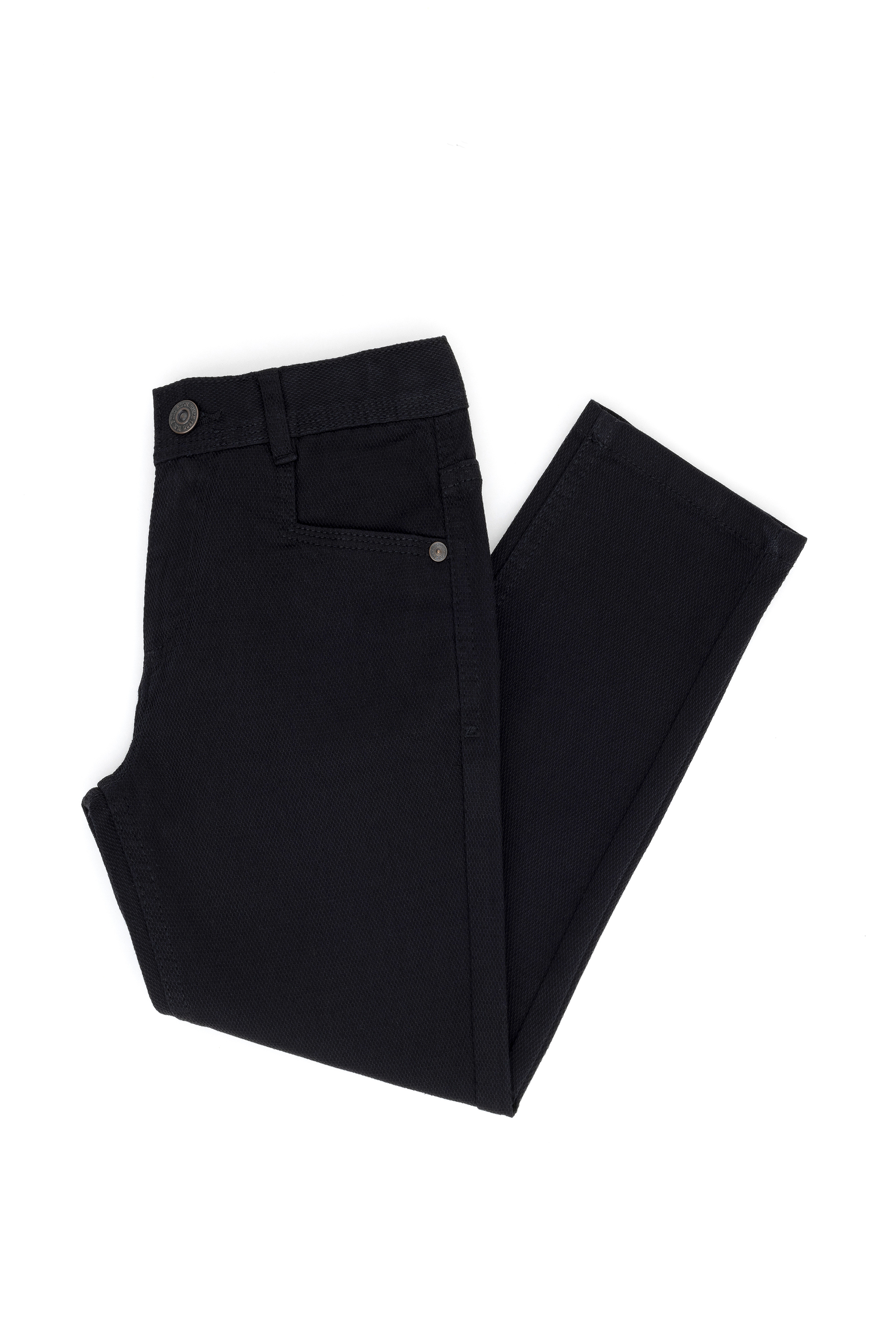 Erkek Çocuk Siyah Kanvas Pantolon - Image 1