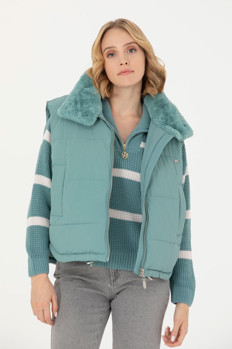 Kadın Mint Yelek - 50271166064