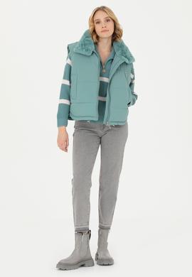 Kadın Mint Yelek - 50271166064