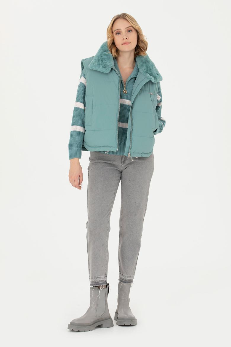 Kadın Mint Yelek - 50271166064