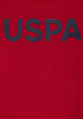 Çocuk Kırmızı Basic Bisiklet Yaka Sweatshirt - 50269425012