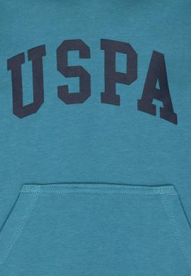 Çocuk Petrol Basic Kapüşonlu Sweatshirt - 50277088072