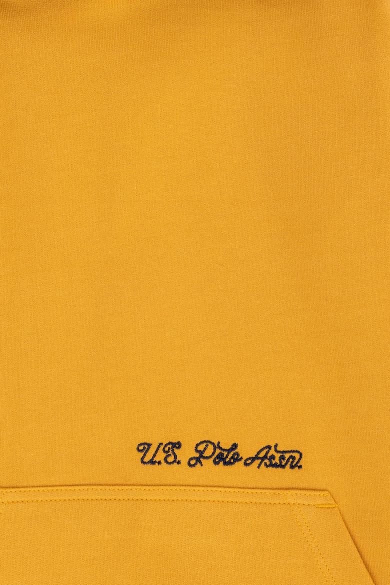 Erkek Çocuk Hardal Kapüşonlu Sweatshirt - 50277342001