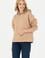 Kadın Kum Kapüşonlu Sweatshirt