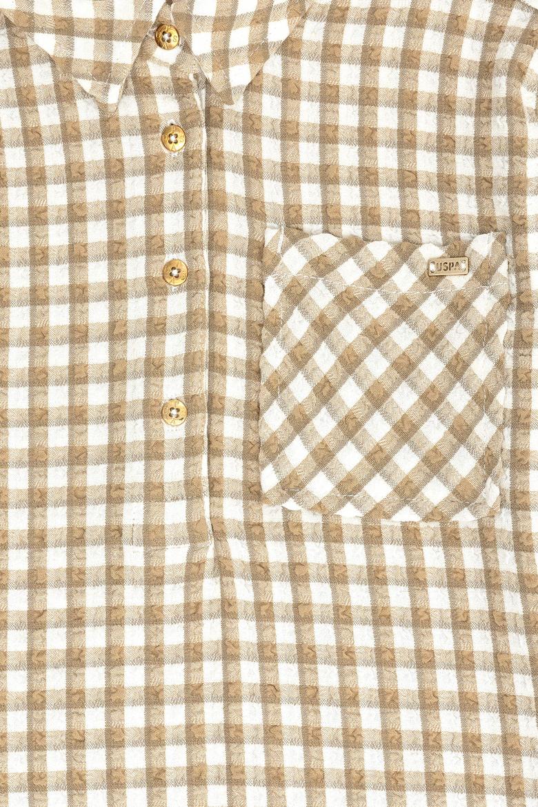 Kız Çocuk Coconut Uzun Kol Dokuma Elbise - 50271201027