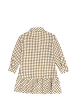 Kız Çocuk Coconut Uzun Kol Dokuma Elbise - 50271201027