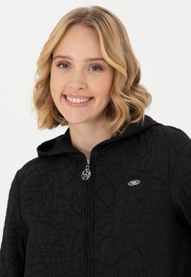 Kadın Siyah Uzun Kollu Gömlek - 50271772026