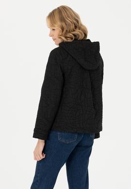 Kadın Siyah Uzun Kollu Gömlek - 50271772026