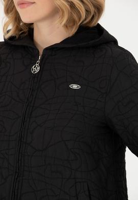 Kadın Siyah Uzun Kollu Gömlek - 50271772026