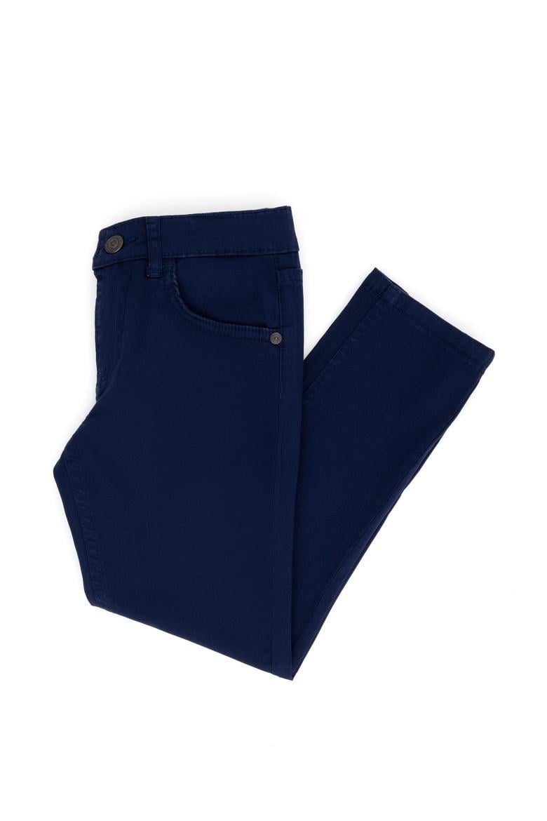 Erkek Çocuk Lacivert Kanvas Pantolon