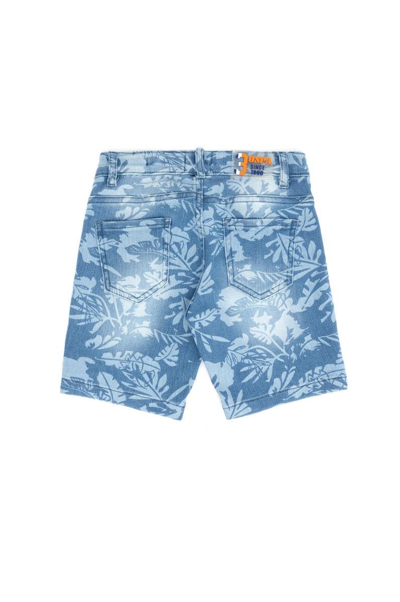 Erkek Çocuk Açık Mavi Jean Şort