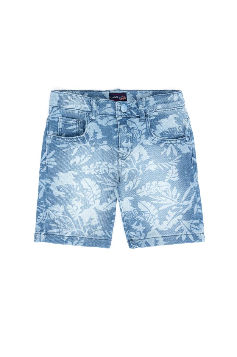 Erkek Çocuk Açık Mavi Jean Şort