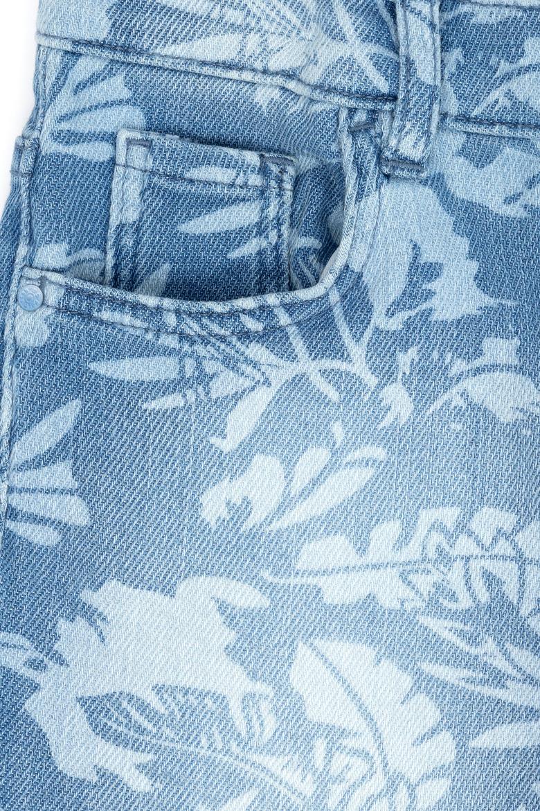 Erkek Çocuk Açık Mavi Jean Şort - 50264442008