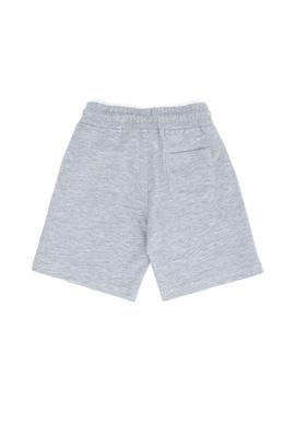 Erkek Çocuk Gri Melanj Örme Şort - 50265993002