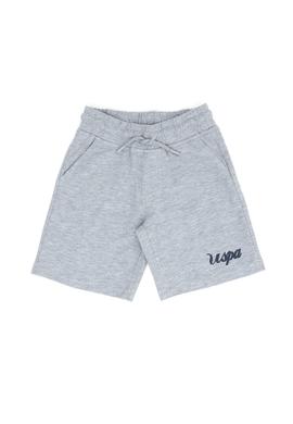 Erkek Çocuk Gri Melanj Örme Şort - 50265993002