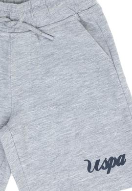 Erkek Çocuk Gri Melanj Örme Şort - 50265993002