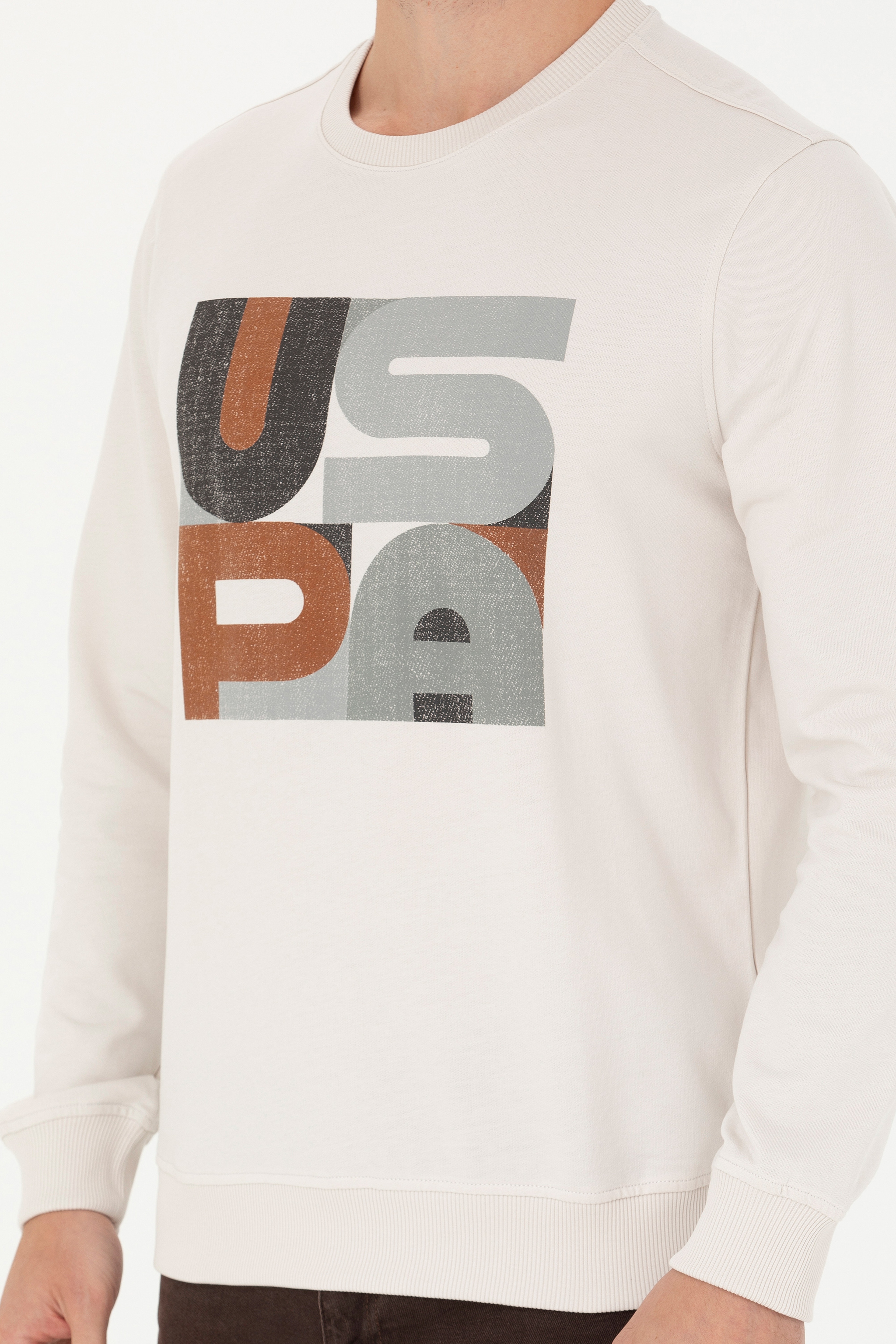 Erkek Taş Sweatshirt