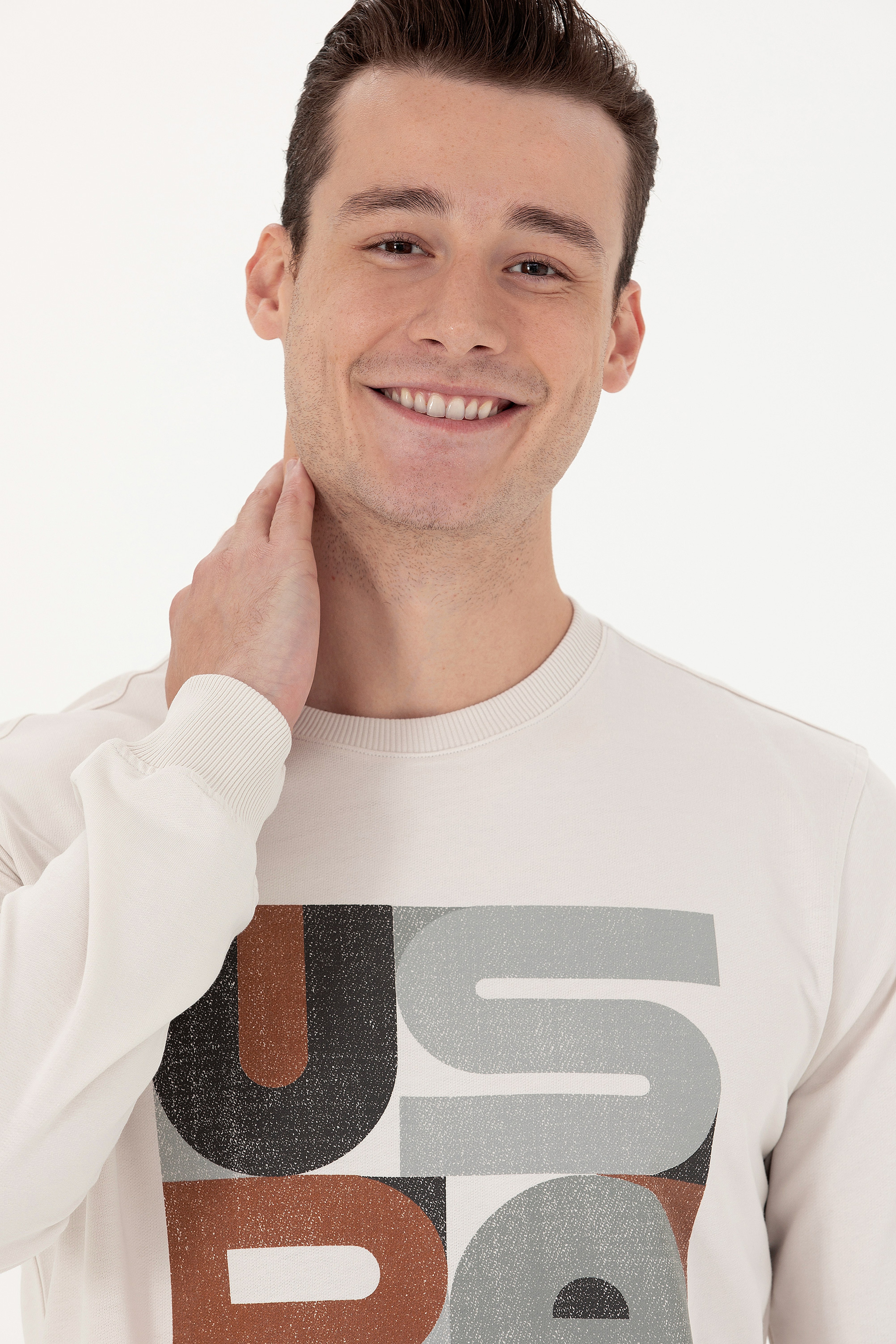 Erkek Taş Sweatshirt