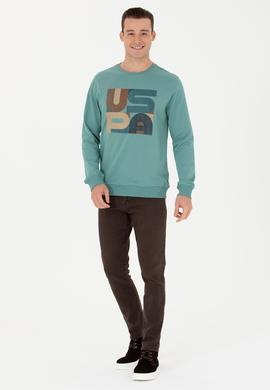 Erkek Mint Sweatshirt - 50270790041