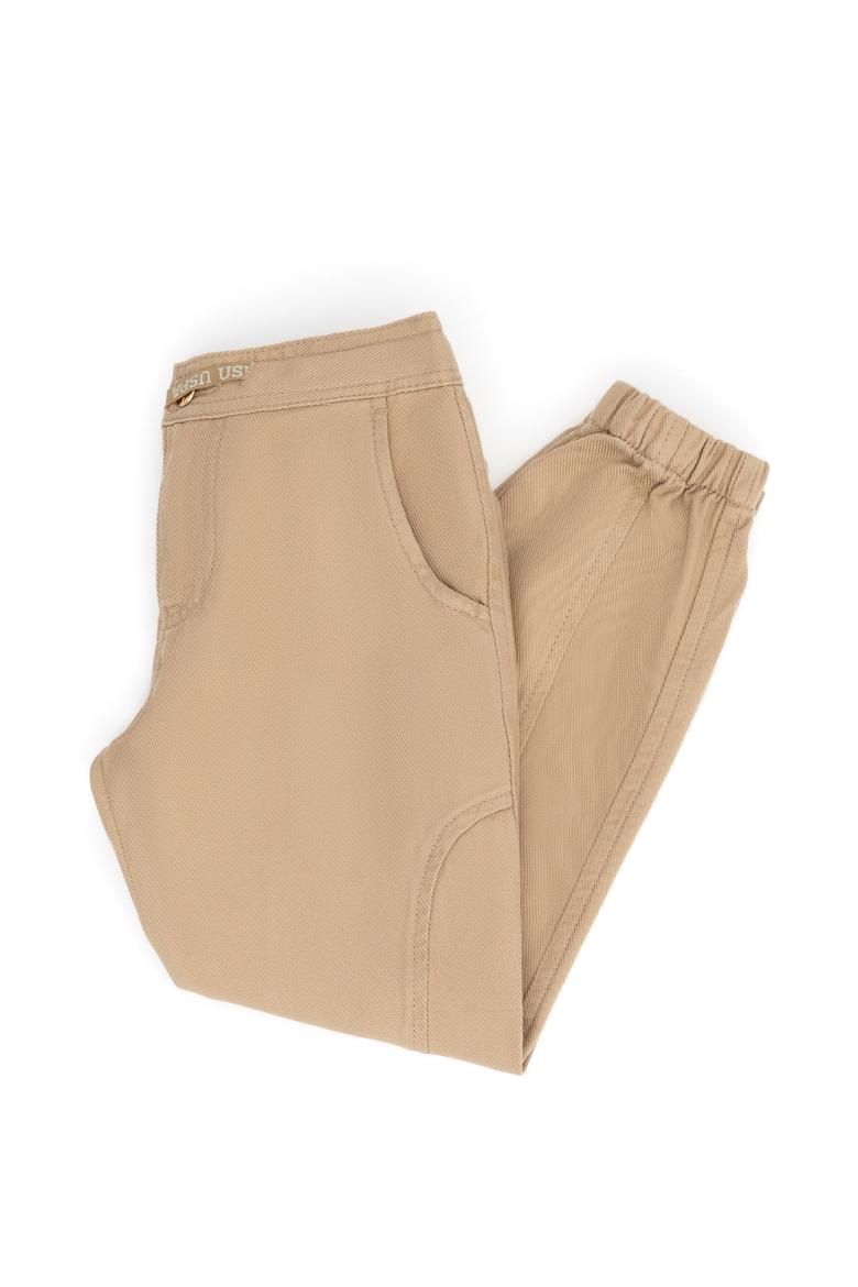 Kız Çocuk Kum Kanvas Pantolon - 50272141004