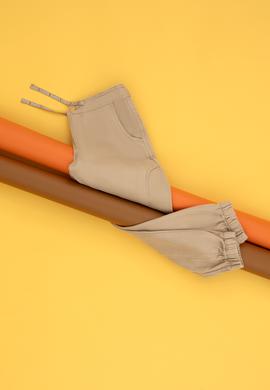 Kız Çocuk Kum Kanvas Pantolon - 50272141004