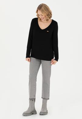 Kadın Gri Jean Pantolon - 50276328002