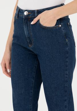 Kadın Mavi Jean Pantolon - 50277113003