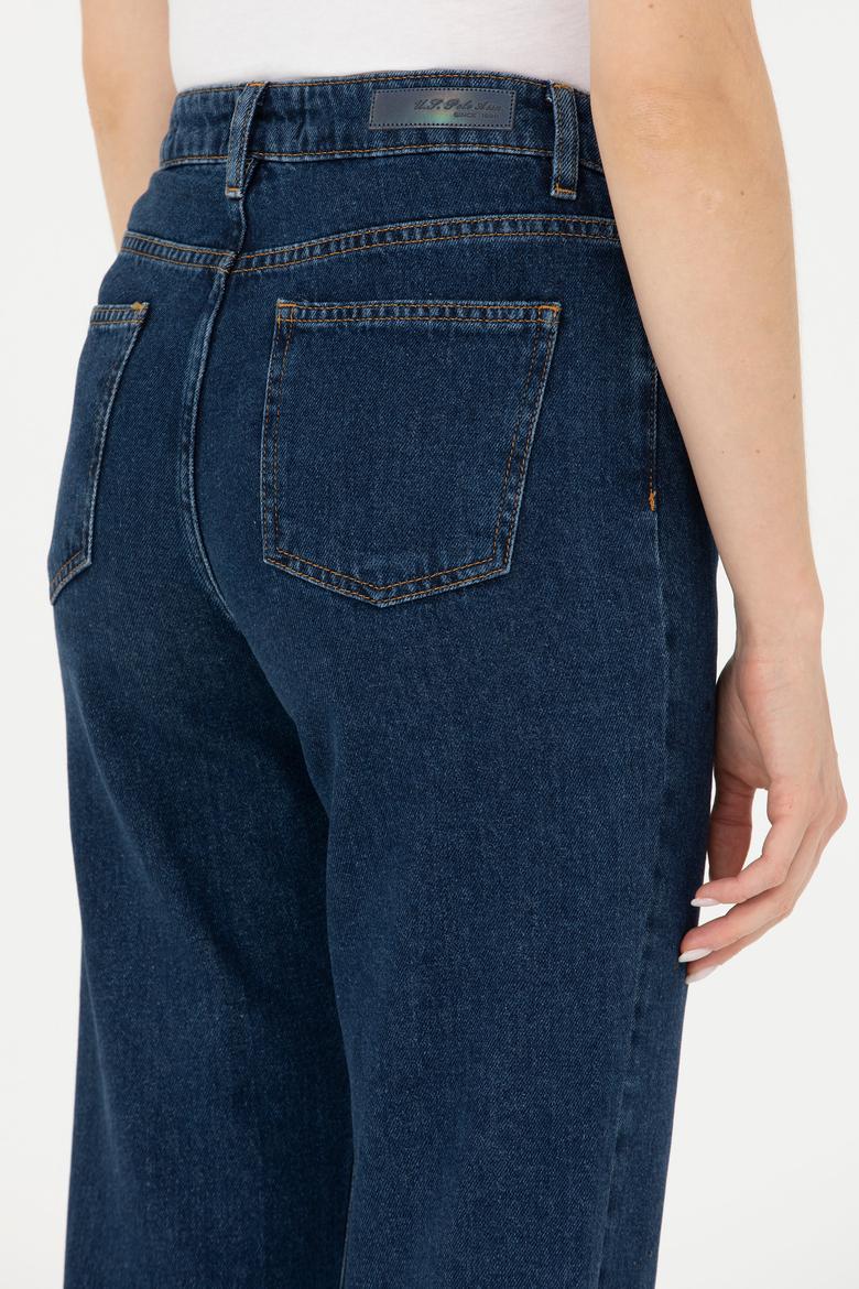 Kadın Mavi Jean Pantolon - 50277113003
