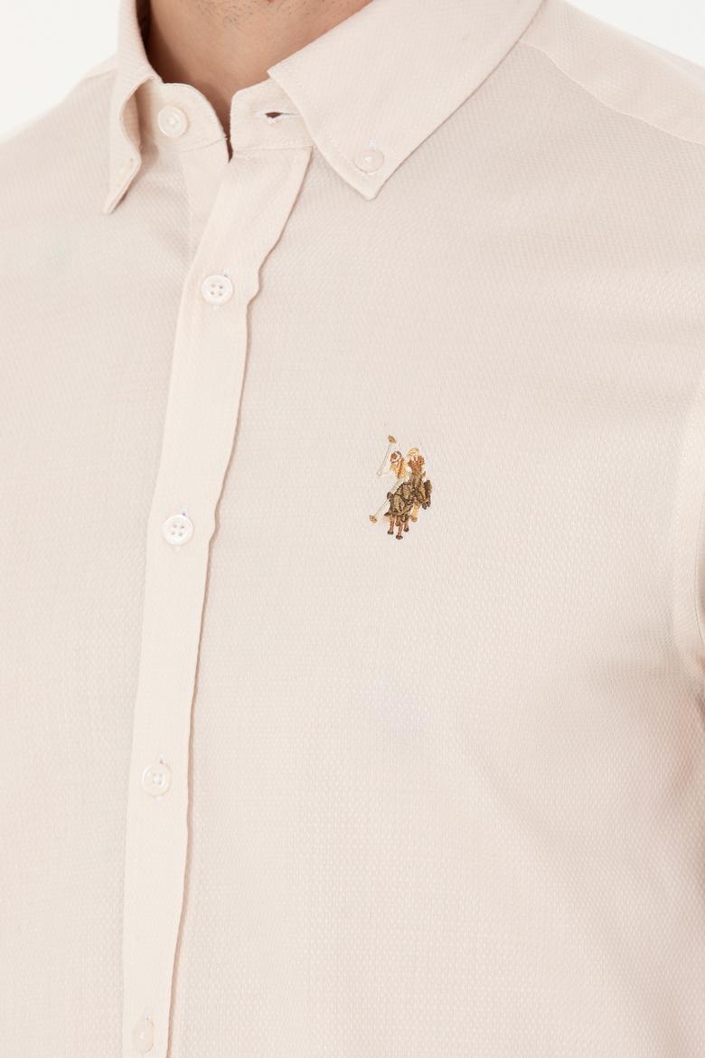 Erkek Beyaz Uzun Kollu Gömlek - 50272447005