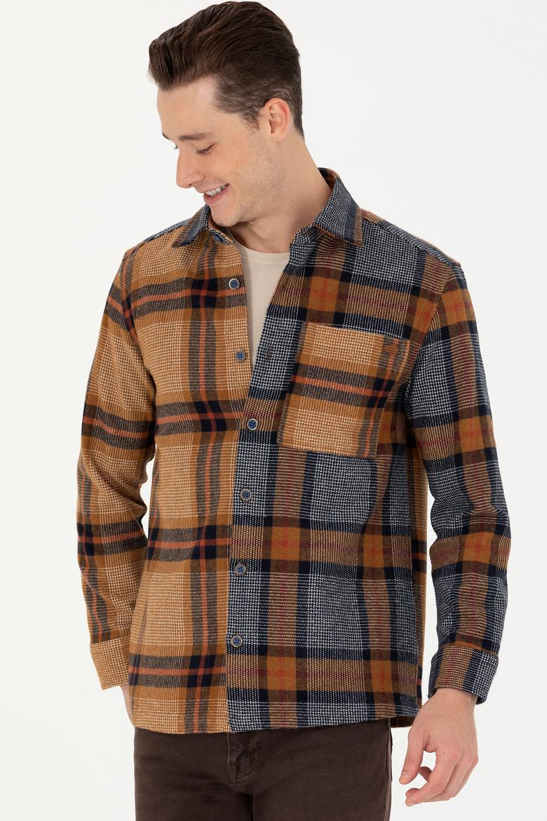 Erkek Oduncu Camel Gömlek - 50272750001