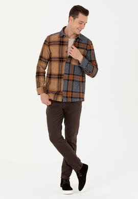Erkek Oduncu Camel Gömlek - 50272750001
